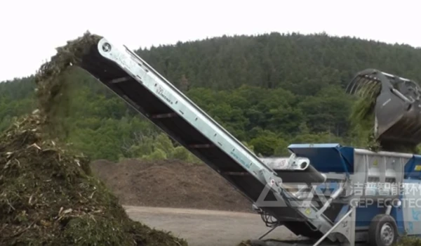 用于大件垃圾,园林绿化垃圾处置的破碎机设备