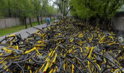 共享单车热潮退去，报废单车该如何处置？