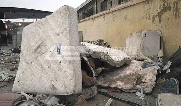 大件垃圾破碎生产线工艺流程和现场案例