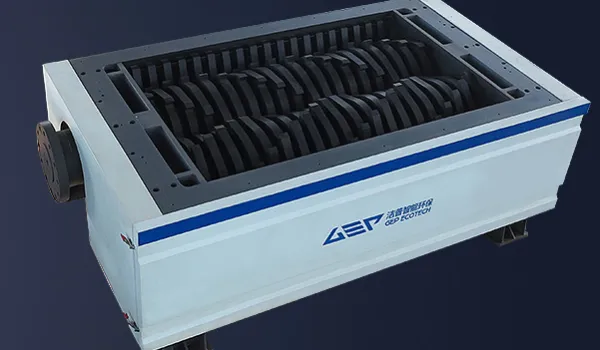 双轴工业垃圾撕碎机