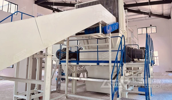 大件垃圾资源化、自动化处理系统