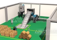 用于减少废物和生产可再生能源的生物质撕碎机