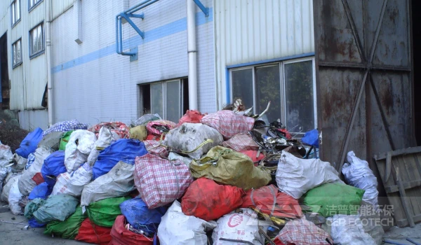 水泥窑协同处置固废预处理生产线