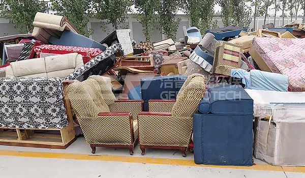 大件垃圾处置设备生产线带来了哪些好处？