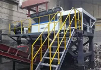 造纸厂绞绳垃圾破碎机处理流程