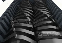 智能固废终结者--双轴撕碎机