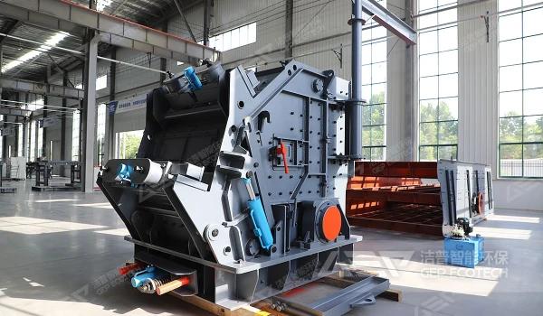 建筑垃圾处理设备为什么大多用反击式破碎机？