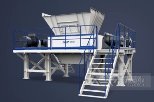 双轴撕碎机在生活垃圾处置中的作用