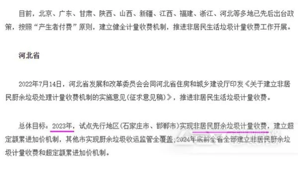 以量计费，厨余垃圾处理新模式