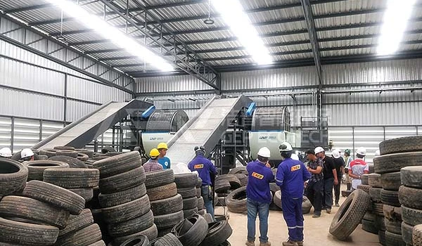 废旧轮胎破碎机那个厂家性价比高?