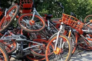 报废共享单车去向：99%回收再利用