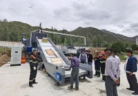 西藏拉萨大件垃圾破碎机设备让客户赞不绝口