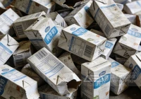 洁普撕碎机：赋能奶盒碳普惠，让低值固废再生创值