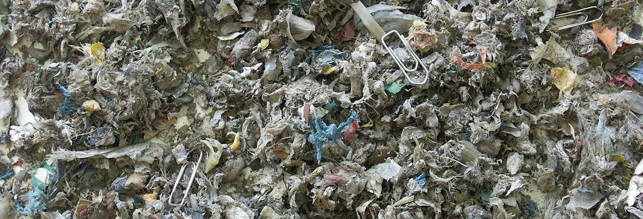 生活垃圾处理后