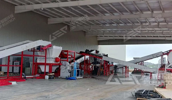 金属撕碎机如何为循环经济做出贡献