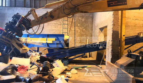 完整的塑料回收流程