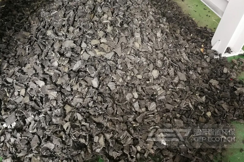 轮胎破碎后成品