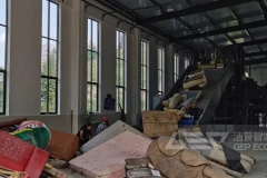 二级破碎大件垃圾资源化处置系统