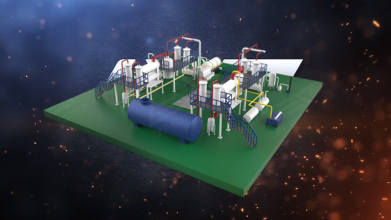 废轮胎热解系统