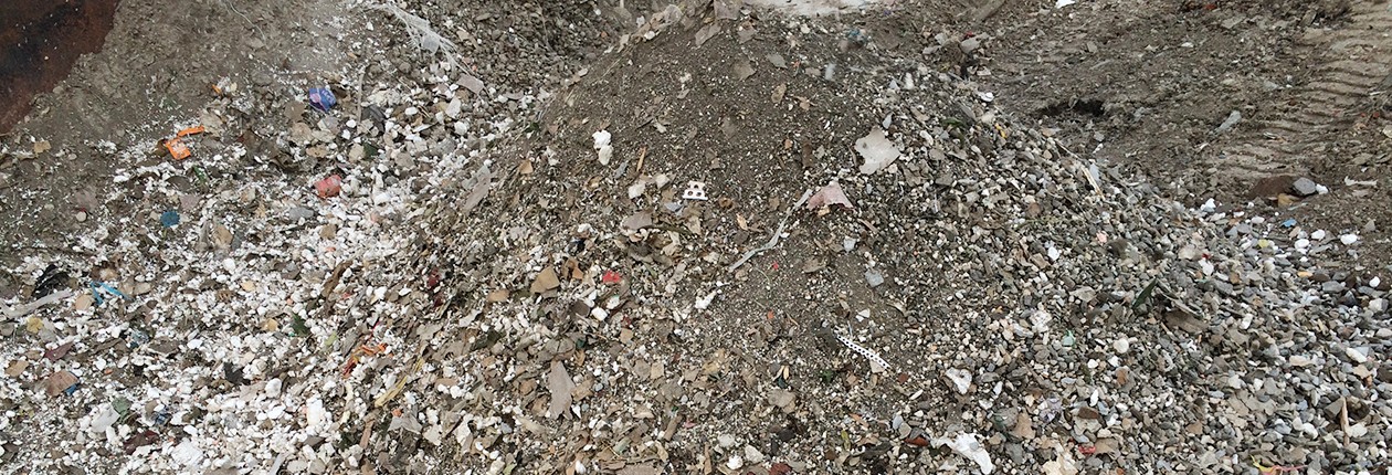 建筑垃圾处理后