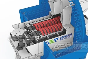 洁普的废旧轮胎撕碎机和其他撕碎机有什么不同？