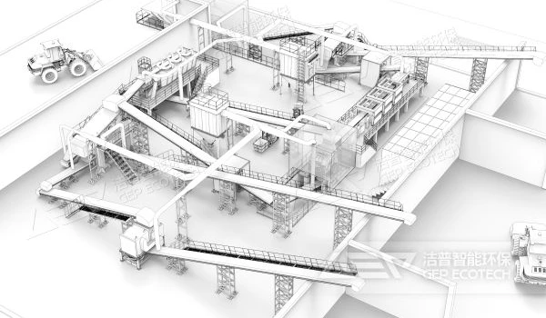 建筑垃圾处置产线规划