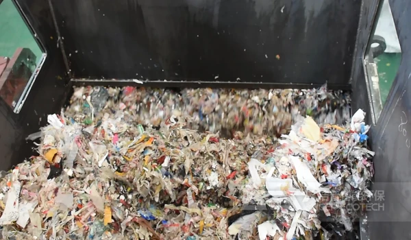 安徽造纸厂绞绳轻渣破碎处置项目