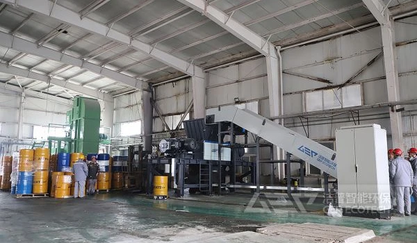 河南危废铁桶破碎处置项目