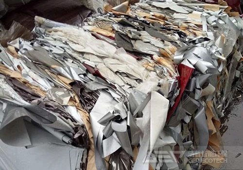 皮革下脚料破碎