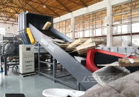 大件垃圾处置生产线的厂房布置