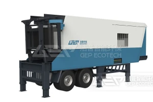 移动式撕碎机在东南亚的应用