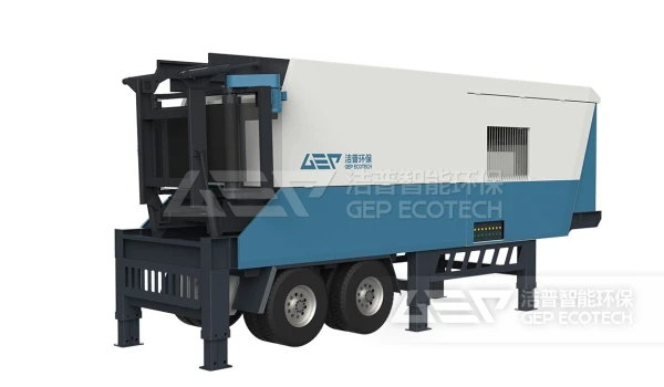 移动式撕碎机在东南亚的应用