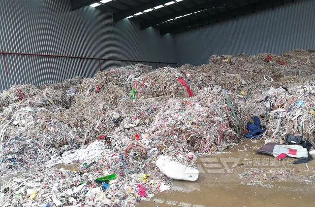 湖南纸厂废料破碎处置项目