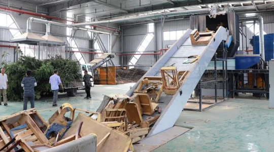 郑州管城区大件垃圾处置生产线项目