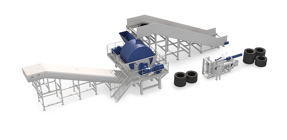 废旧轮胎TDF燃料制备