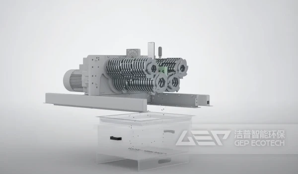 四轴剪切破碎机工作模式有几种？