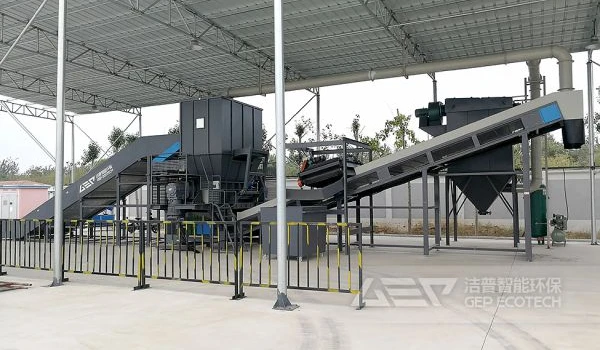 华北地区园林垃圾破碎处置项目