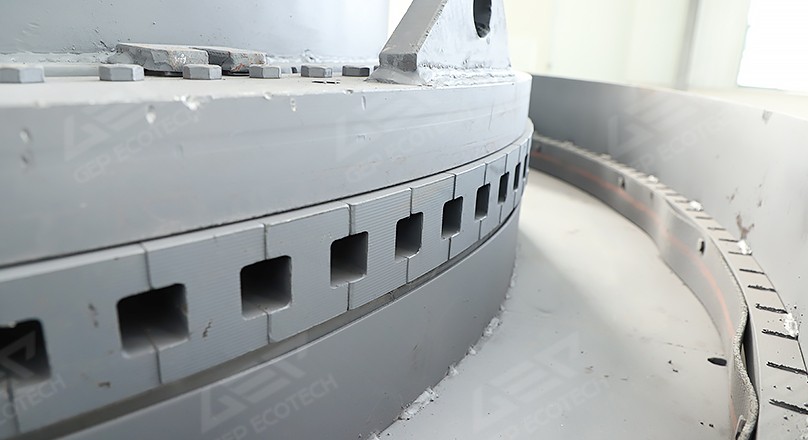 模具孔径多，处理量大