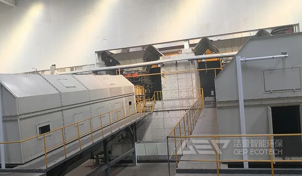 河北生活垃圾破碎分选系统项目