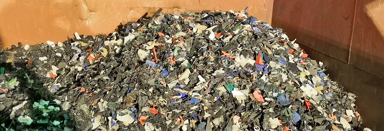 废旧塑料处理后