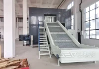 大件垃圾拆解设备占地多少？