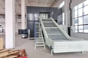 大件垃圾拆解设备占地多少？