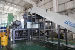 废包装桶再生利用工艺流程及主要设备