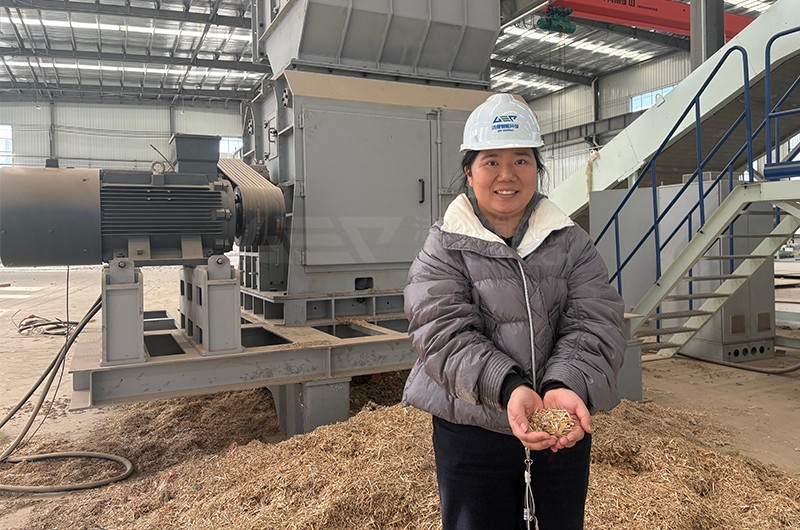 洁普秸秆细碎机效果