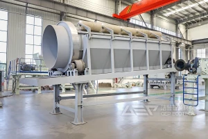 生物质热电联产原料除渣土专用滚筒筛