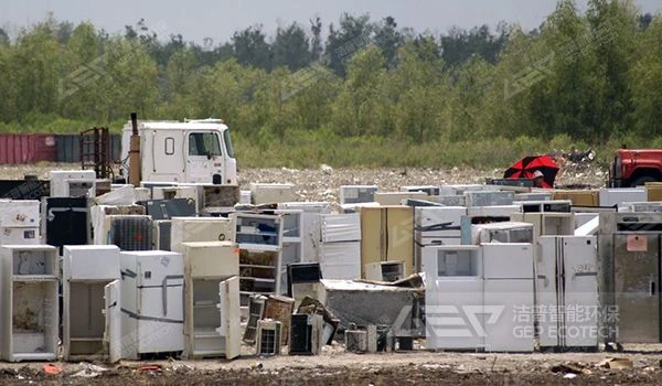 废旧冰箱洗衣机粉碎回收设备有哪些？