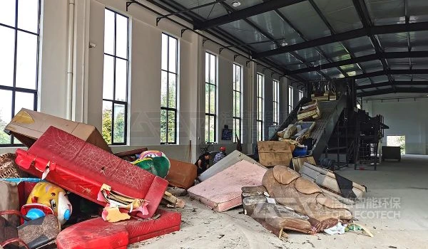 深圳市大件垃圾处理中心为“无废城市”建设助力